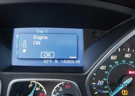 2014 Ford Focus Se from USA, damaged, VIN 1FADP3K20EL109261